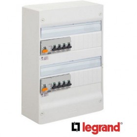 LEGRAND Tableau électrique pré-équipé 2 rangées