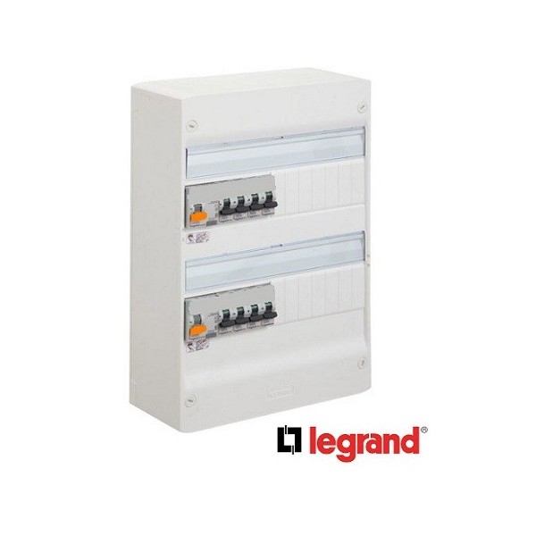 LEGRAND Tableau électrique pré-équipé 2 rangées