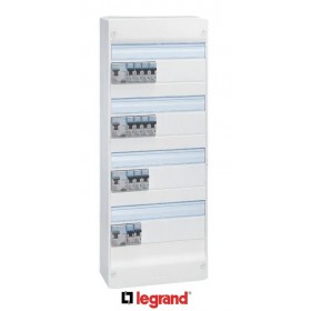 LEGRAND Tableau électrique pré-équipé 4 rangées ID DX3